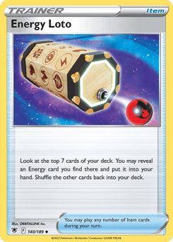 Energy Loto #140
