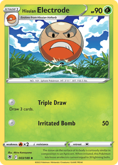Hisuian Electrode #3