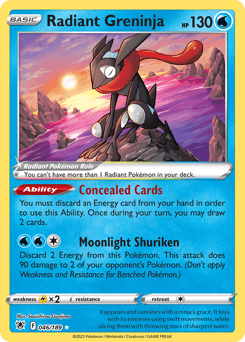 Radiant Greninja #46