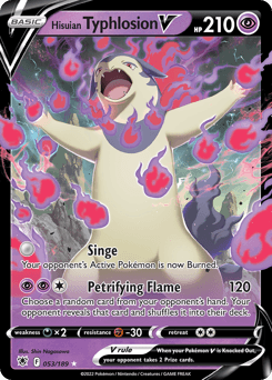 Hisuian Typhlosion V #53