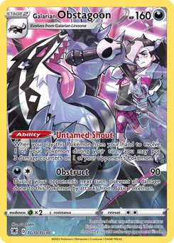 Galarian Obstagoon #TG10