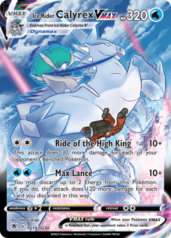 Ice Rider Calyrex VMAX #TG15