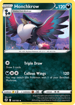 Honchkrow #107