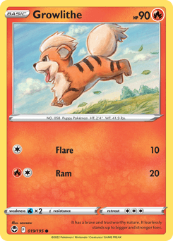 Growlithe #19