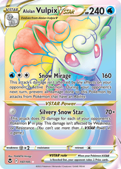 Alolan Vulpix VSTAR #197