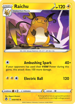Raichu #50