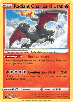 Radiant Charizard #20