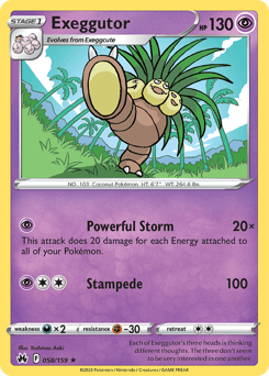 Exeggutor #58