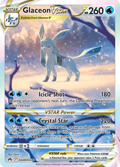 Glaceon VSTAR #GG40