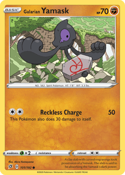 Galarian Yamask #101