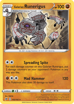 Galarian Runerigus #102