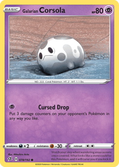 Galarian Corsola #78