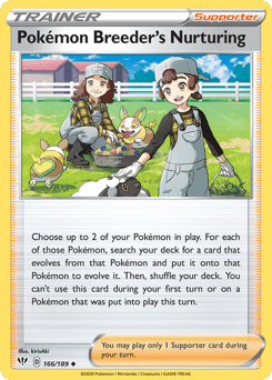 Pokémon Breeder's Nurturing #166
