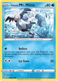 Galarian Mr. Mime #35