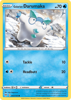 Galarian Darumaka #43