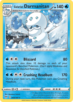 Galarian Darmanitan #44