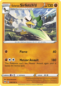 Galarian Sirfetch'd #98