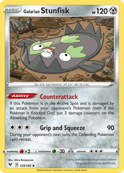 Galarian Stunfisk #125