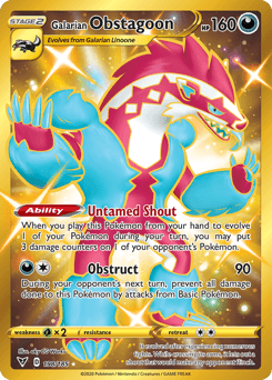 Galarian Obstagoon #198