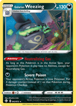 Galarian Weezing #42