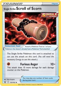 Single Strike Scroll of Scorn #133