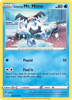 Galarian Mr. Mime #34
