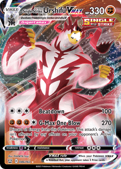 Single Strike Urshifu VMAX #86