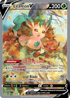 Leafeon V #167
