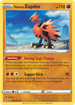 Galarian Zapdos #82