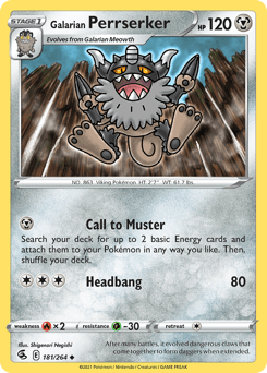 Galarian Perrserker #181