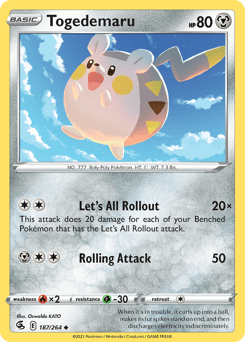 Togedemaru #187