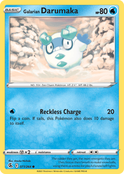 Galarian Darumaka #71