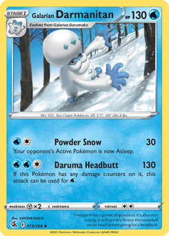 Galarian Darmanitan #72
