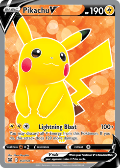 Pikachu V #157