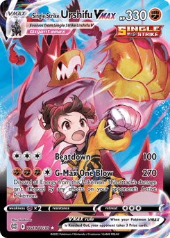 Single Strike Urshifu VMAX #TG19