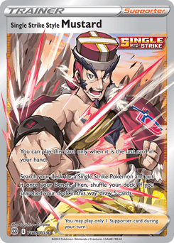 Single Strike Style Mustard #TG28