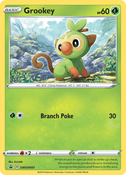 Grookey #SWSH001