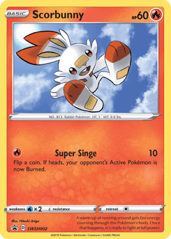 Scorbunny #SWSH002
