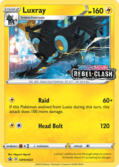 Luxray #SWSH023