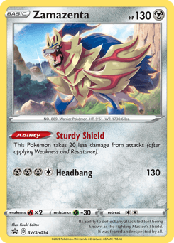 Zamazenta #SWSH034