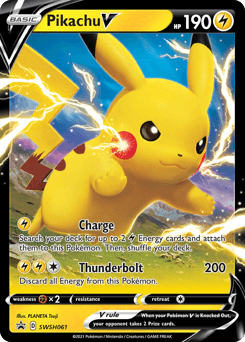 Pikachu V #SWSH061