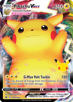 Pikachu VMAX #SWSH062