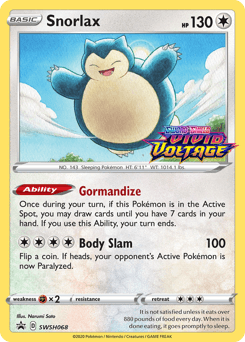 Snorlax #SWSH068