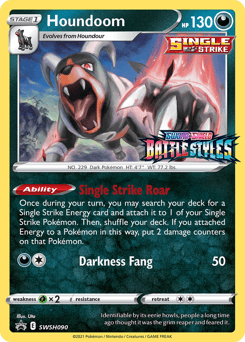Houndoom #SWSH090