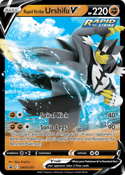 Rapid Strike Urshifu V #SWSH107