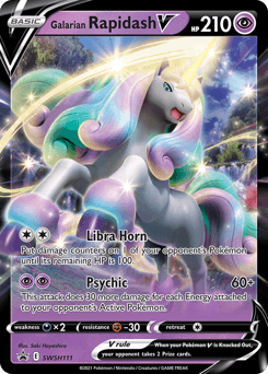 Galarian Rapidash V #SWSH111
