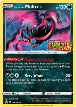 Galarian Moltres #SWSH125