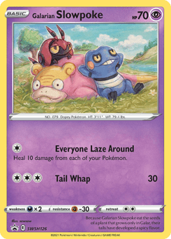 Galarian Slowpoke #SWSH126