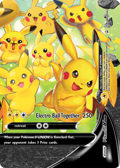 Pikachu V-UNION #SWSH142