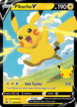 Pikachu V #SWSH143